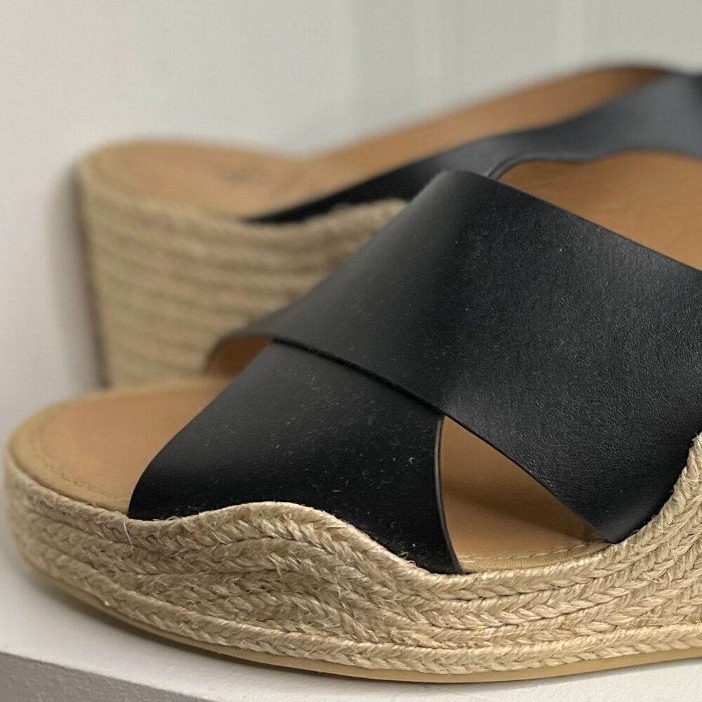 Aquatalia Womens Marina Black Espadrilles Size 11 (7611939) - Picture 6 of 10